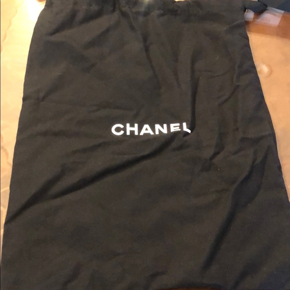 100% authentic Chanel dust bag